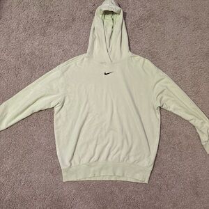 Nike green and white hoodie #streetwear